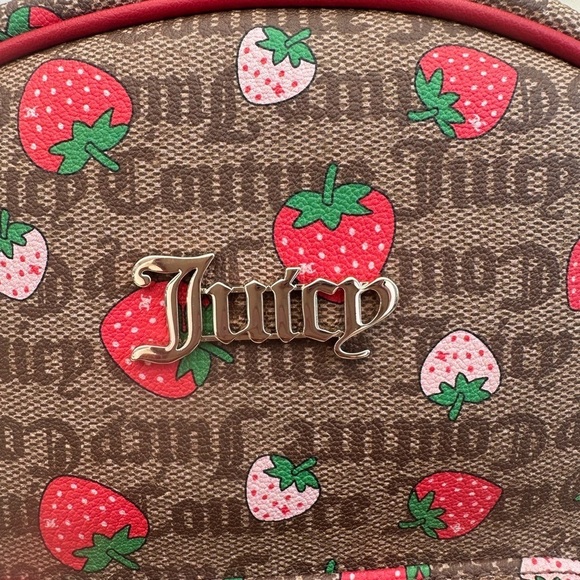 Juicy Couture Brown Backpack with Strawberry Accents main image 10